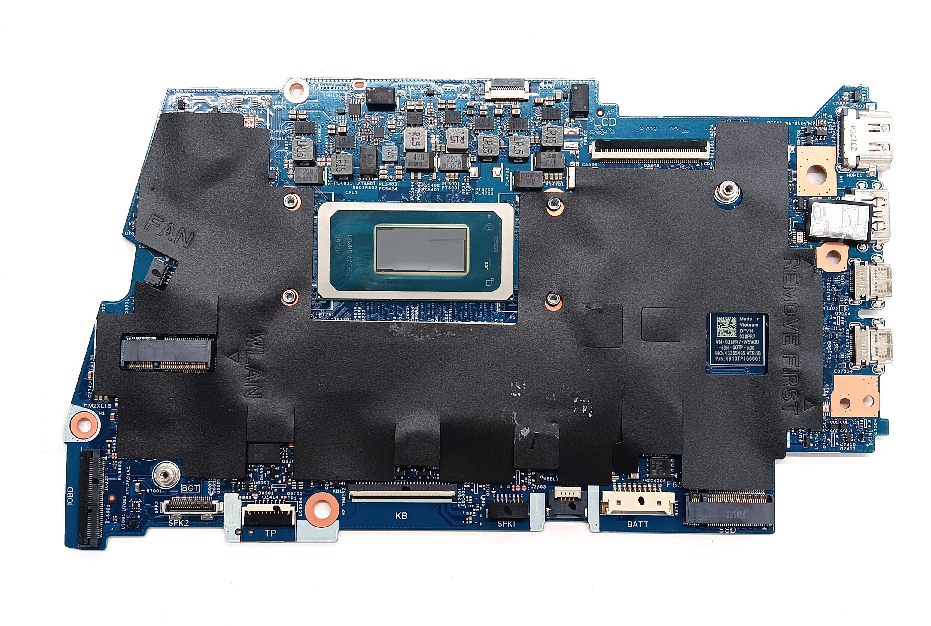 Components>Motherboards>Laptops - Dell - 38PR7 - Open Box