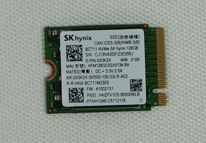 Drives & Storage>SSD Drives - Dell - X3K2X - Refurbished