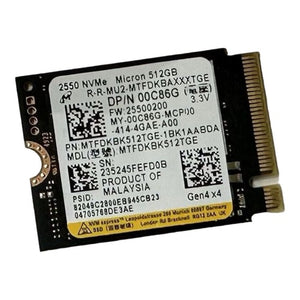 Dell 0C86G 512 GB Solid State Drive