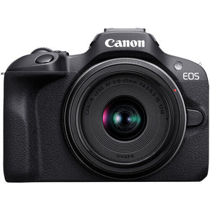 Canon 6052C012 EOS R100 Mirrorless Camera with RF-S 18-45MM F/4.5-6.3