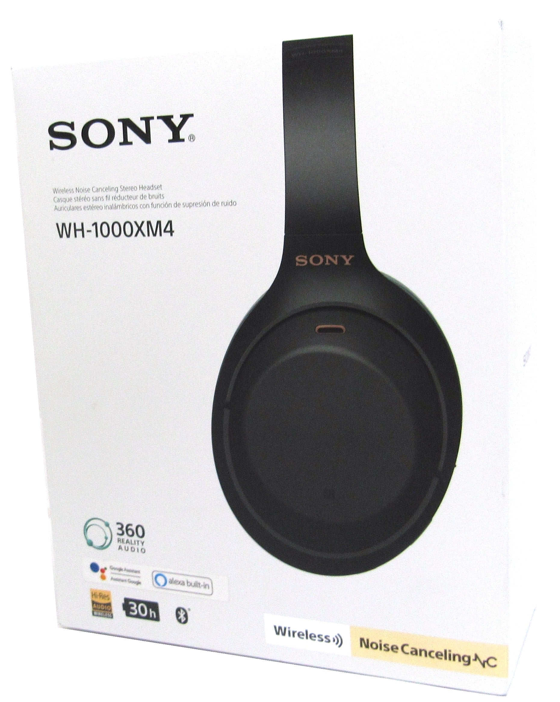 Multimedia>Headphones>Wireless - Sony - WH-1000XM4/B - Open Box