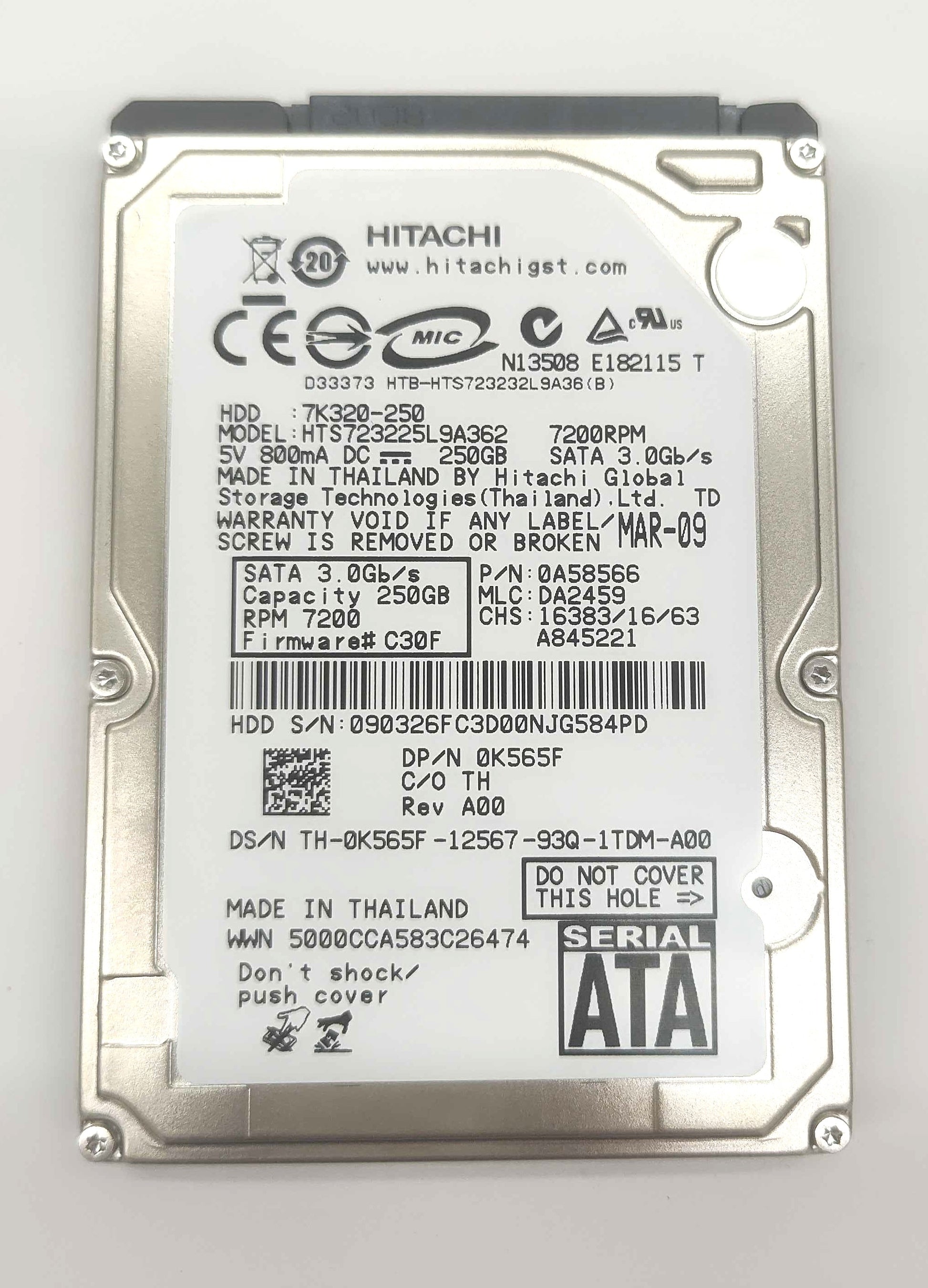 Drives & Storage>Removable Hard Drives - Dell - K565F - Open Box