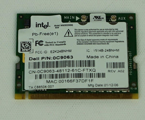 Dell C9063 802.11b/g Mini-PCI-E Card