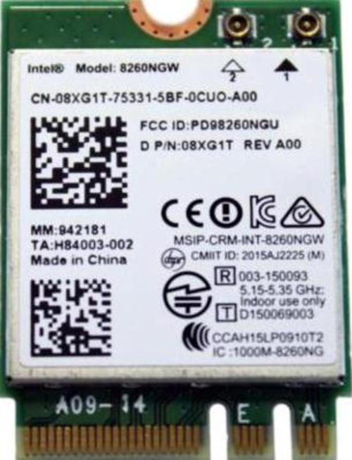 Networking>Ethernet / Network / Wireless Cards - Dell - 8XG1T - Open Box