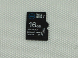 Dell XDPJH 16 GB Micro SDHC Card