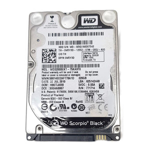 Dell W5Y3D (Western Digital WD3200BEKT-75KA9T0) WD MX-250M 320GB
