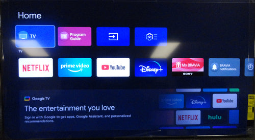 Televisions>LED/OLED/QLED TVs - Sony - K-65XR90 - Open Box