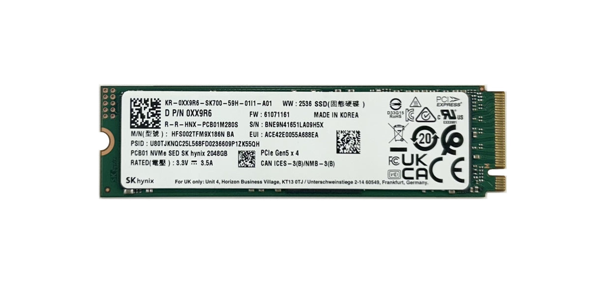 Drives & Storage>SSD Drives - Dell - XX9R6 - Open Box