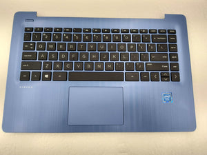 Us-english Full-size Keyboard Touchpad And Palmrest Assembly For