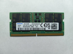 16gb 1rx8 Ddr5 5600mhz 262-pin 1.1v Cl40 So-dimm Memory Module