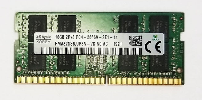 Memory>RAM - Desktop/Laptop - Hynix - HMA82GS6JJR8N-VK - Open Box