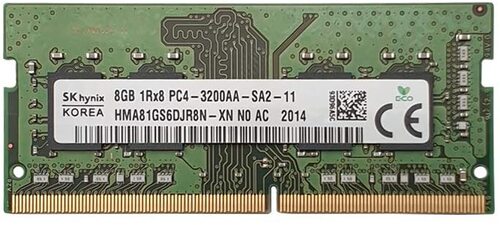 Memory>RAM - Desktop/Laptop - Hynix - HMA81GS6DJR8N-XN - Open Box