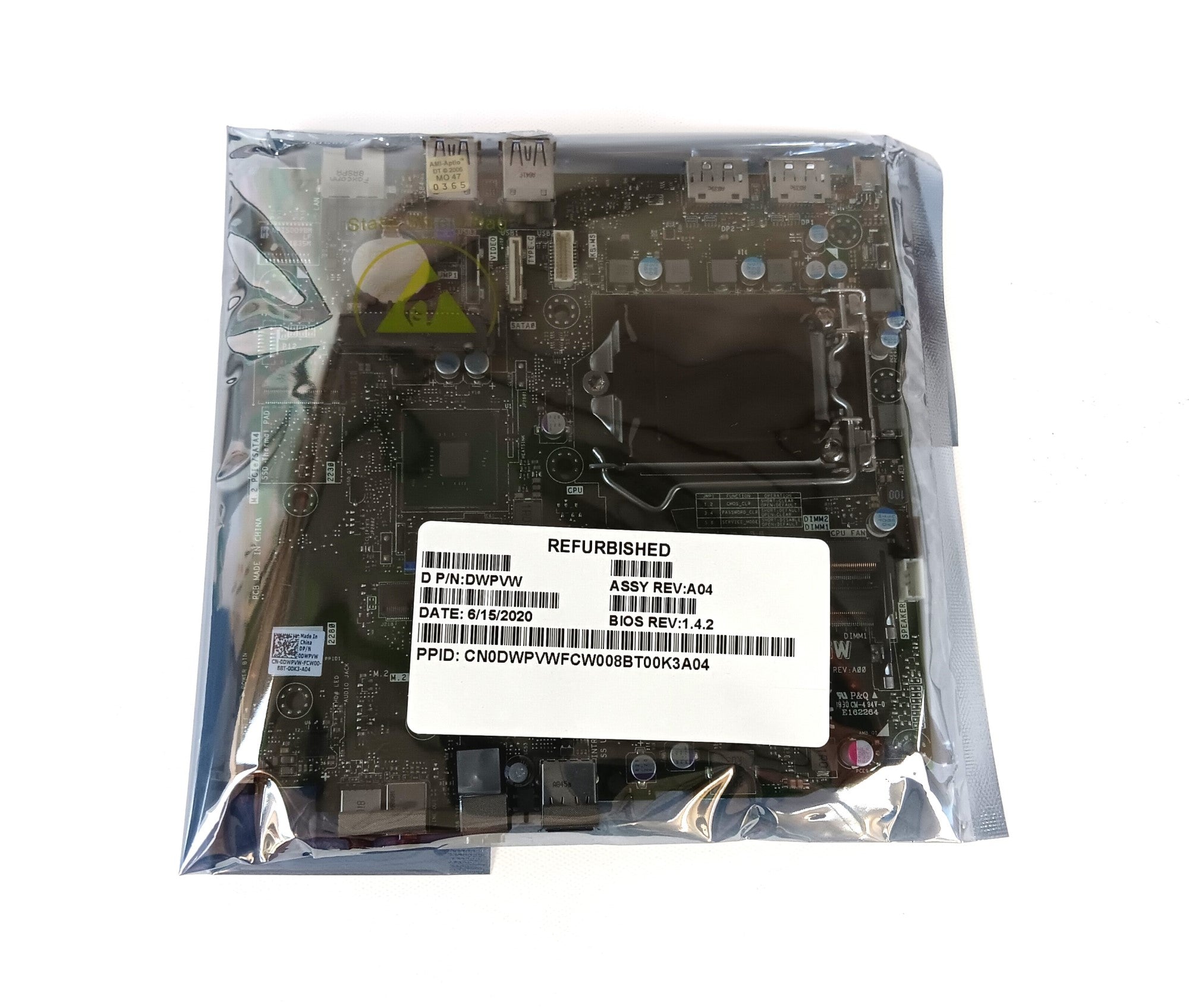 Components>Motherboards>Desktops - Dell - DWPVW - New