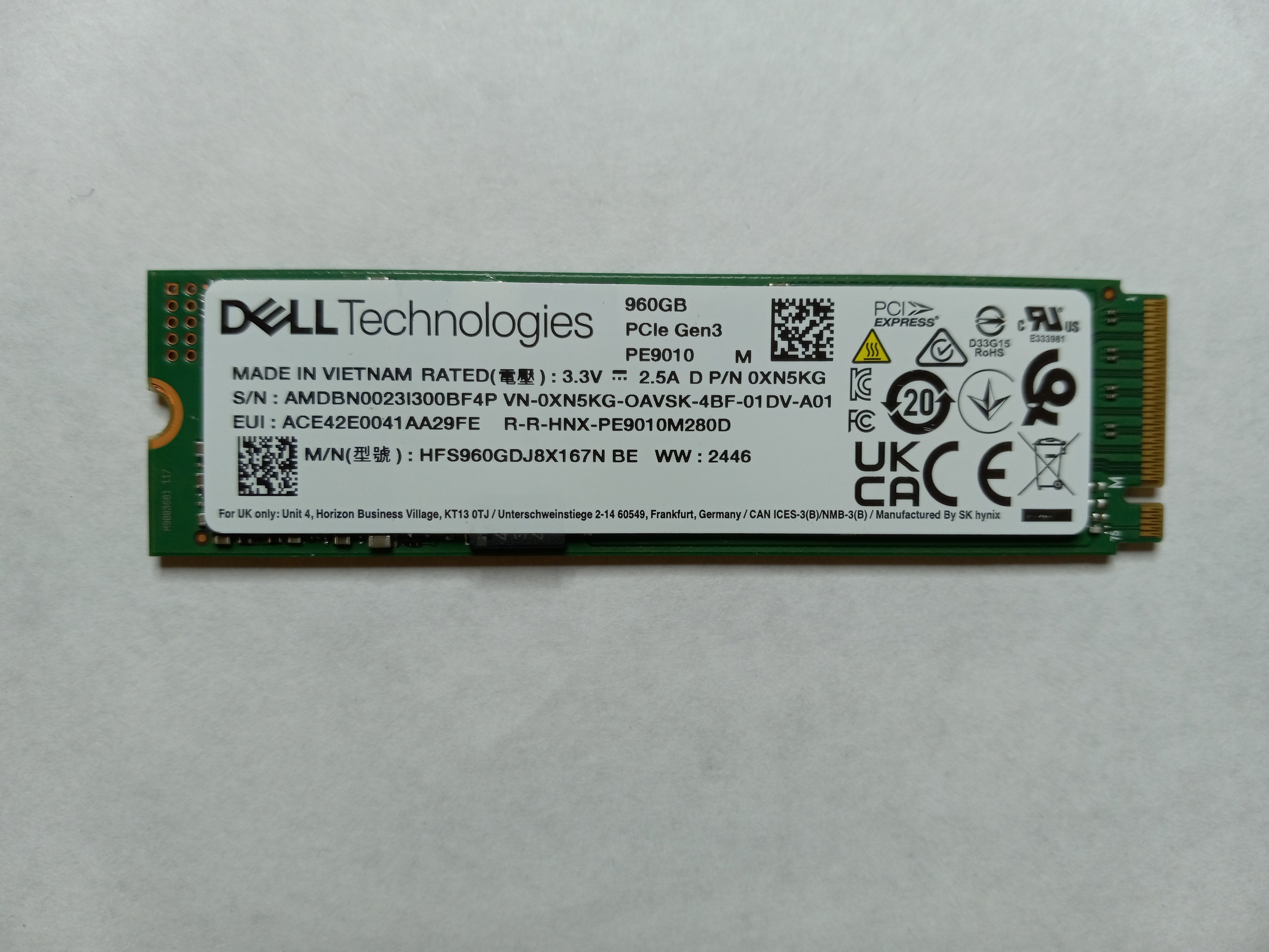 Servers>Drives & Storage - Dell - XN5KG - Refurbished