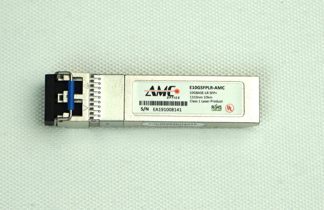 Networking>Transceivers / Converters / Modules - AMC OPTICS - E10GSFPLR-AMC - New