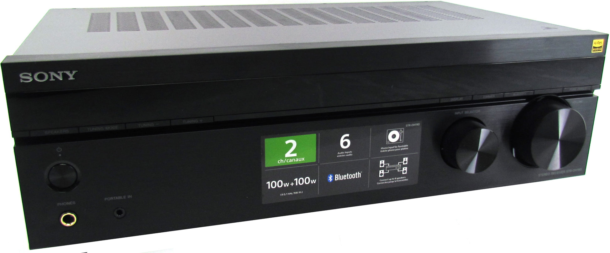 Audio Components>Receivers & Amplifiers - Sony - STR-DH190 - Refurbished