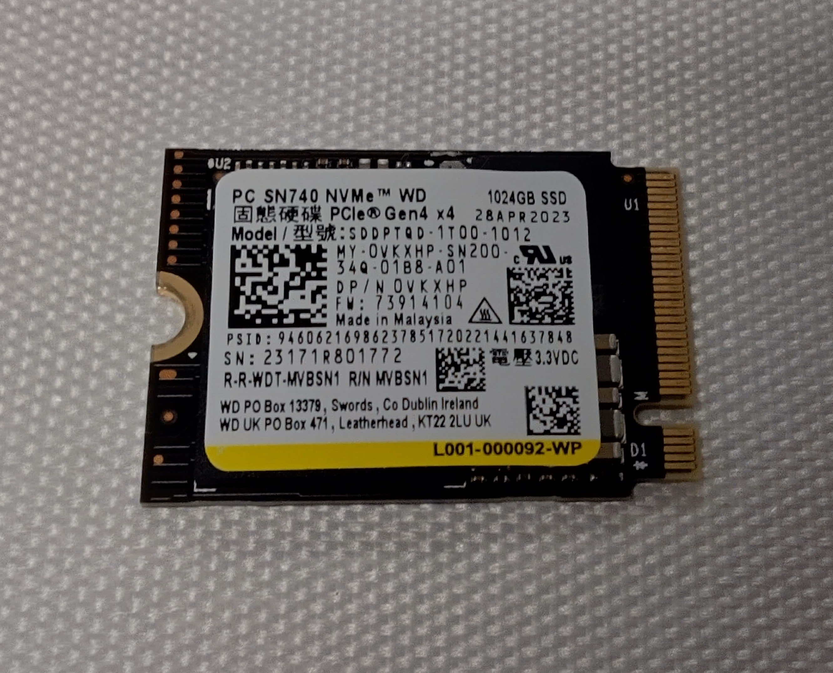 Drives & Storage>SSD Drives - Dell - VKXHP - Open Box