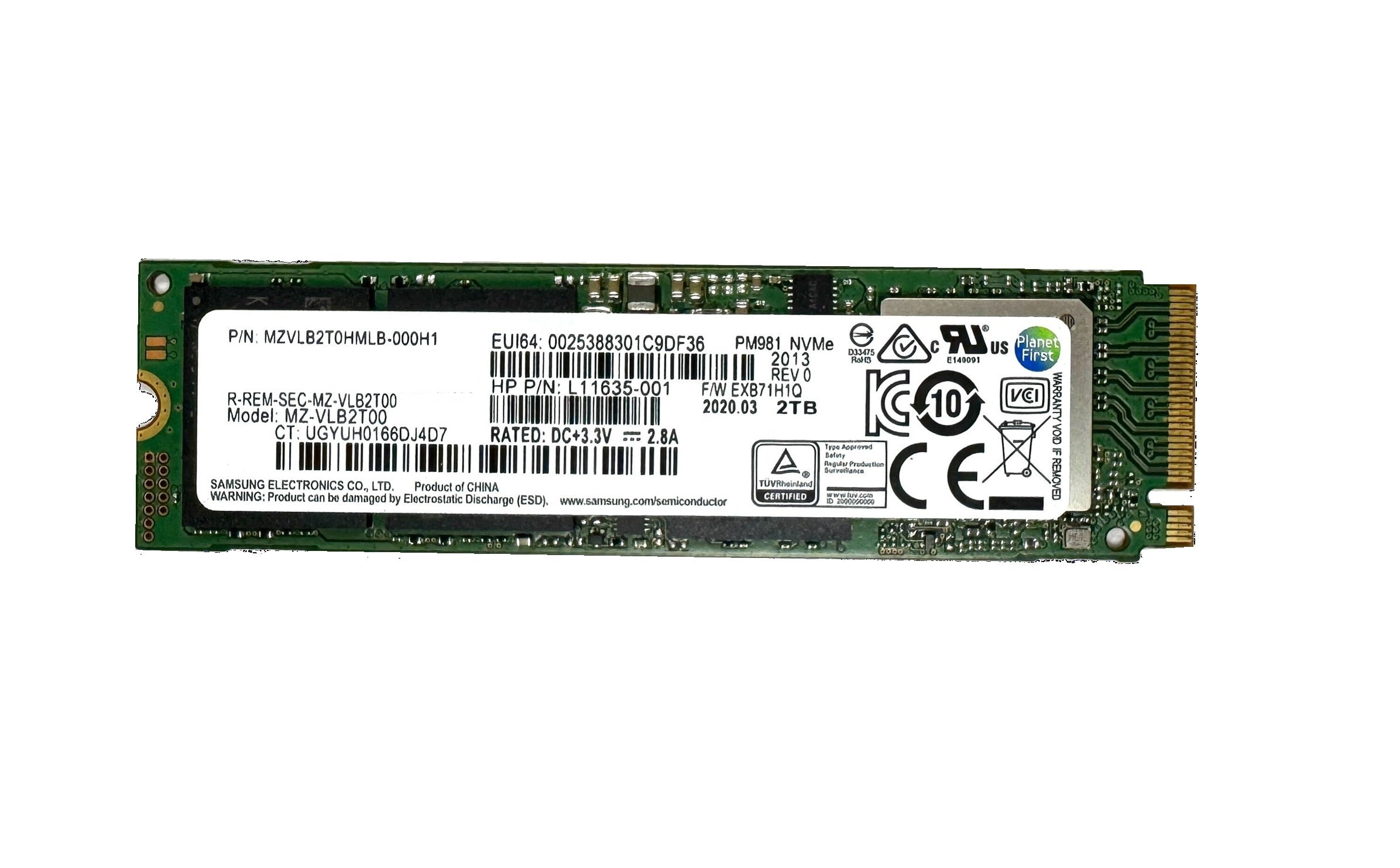 Drives & Storage>SSD Drives - Hewlett-Packard - L11635-001 - Open Box