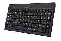 Adessonic AKB-110B EasyTouch Mini External USB Wired Keyboard for PC