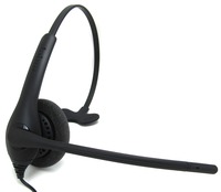 Jabra 1513-0157 BIZ 1500 Headset - Mono - Quick Disconnect - Wired - 300 Ohm - 20 Hz - 4.50 kHz - Over-the-head - Monaural - Supra-aural - 3.12 ft Cab