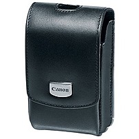 Canon Deluxe PSC-3200 Carrying Case Camera - Black - Leather Body - Waist Strap