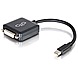 C2G Mini DisplayPort to DVI Adapter - M/F - DVI/Mini DisplayPort for Notebook, Tablet, Monitor, Video Device - 8