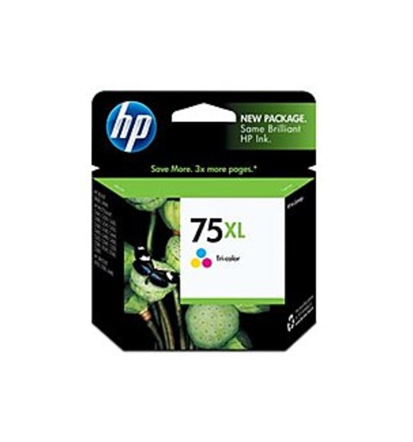 HP CB338WN140 75XL Tricolor 520 Pages Inkjet Cartridge for Officejet 5700 Series Printer