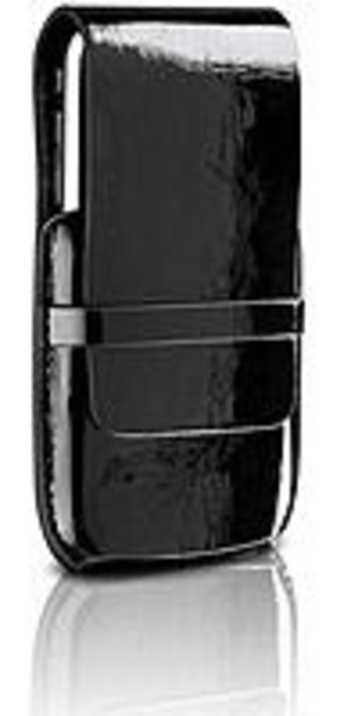 DLO DLA40216/17 SlimFolio Compact Folio-style Case for Apple iPhone and iPod Touch - Black Patent