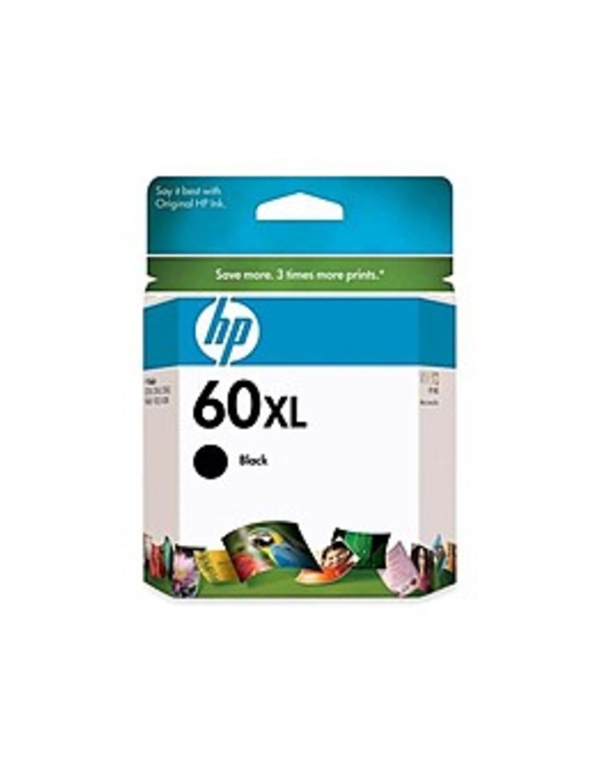 HP CC641WN140 No. 60XL Black Inkjet Ink Cartridge for HP Deskjet D2500, D2530, F4200 All-in-One - 600 Pages Yield