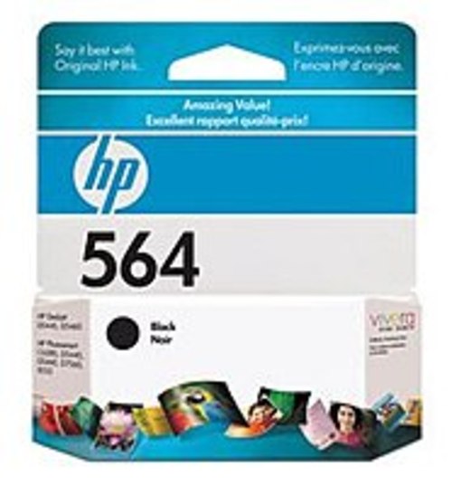 HP CB316WN140 No. 564 Black Inkjet Print Cartridge