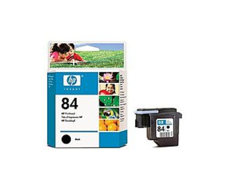 HP C5019A 84 Black Inkjet Printhead for Designjet 10ps, 20ps Printers - Black