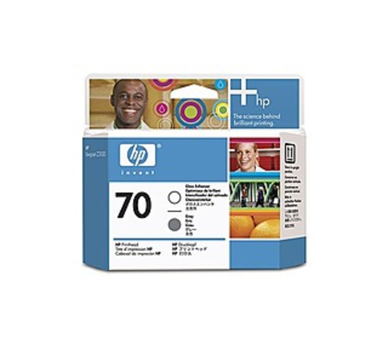 HP C9410A 70 Gloss Enhancer/Gray Printhead for Designjet Z2100 and Z3100 Series Printers