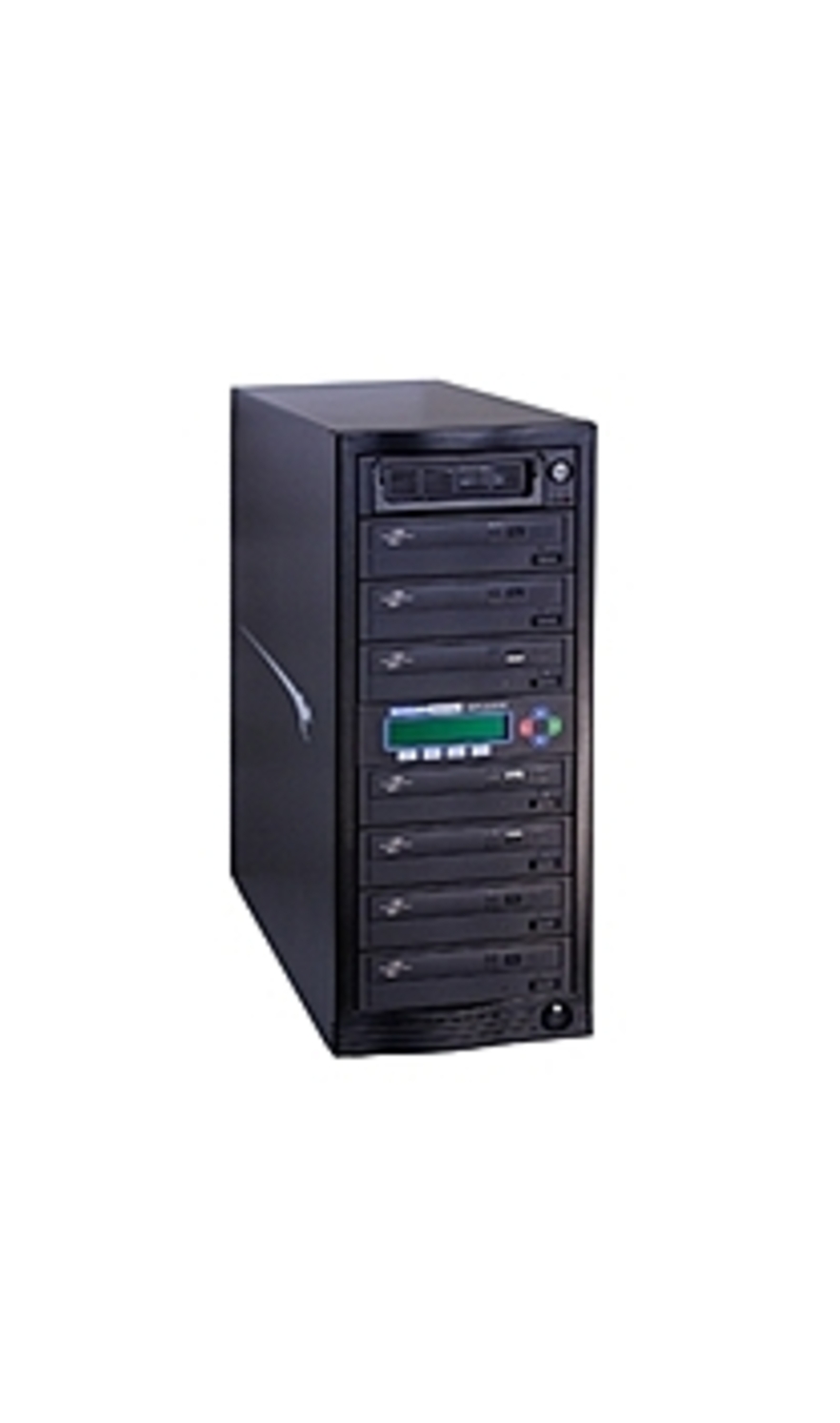 Kanguru DVDDUPE-SHD7 7 Target DVD Duplicator - External - USB - 24x - LightScribe Technology