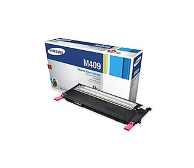 Samsung CLT-M409S Laser Toner Cartridge for CLP-315, CLP-315W Printers - 1000 Pages Yield, Magenta
