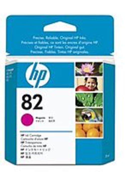 HP CH567A No. 82 28 ml Ink Cartridge for Designjet 500 and 800 Printers - Magenta