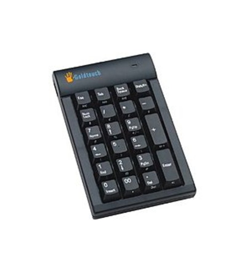 Goldtouch GTC-0077 USB Numeric Keypad Hub - 23 Keys - Black