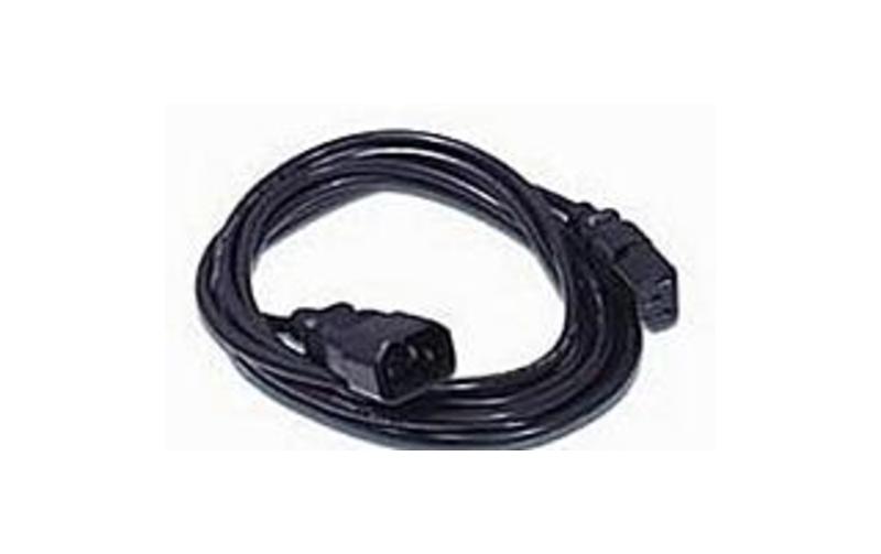 Cables to Go 03141 6 Feet Power Extender - Power IEC 320 EN 60320 C13, Power IEC 320 EN 60320 C14 - Female/Male - Black