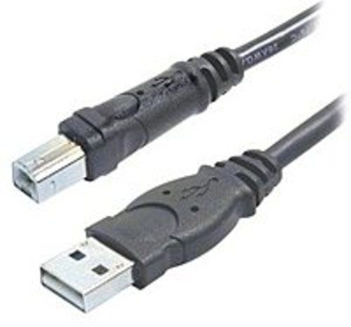 Belkin Pro Series F3U133-03 3 Feet USB Cable - 1 x 4 pin USB Type A - Male/Male - Black