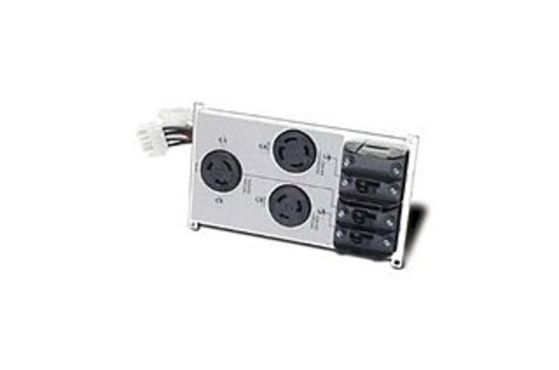 APC Symmetra LX SYAPD1 Power Distribution Strip - 208V AC - 3 Output Connectors - Black