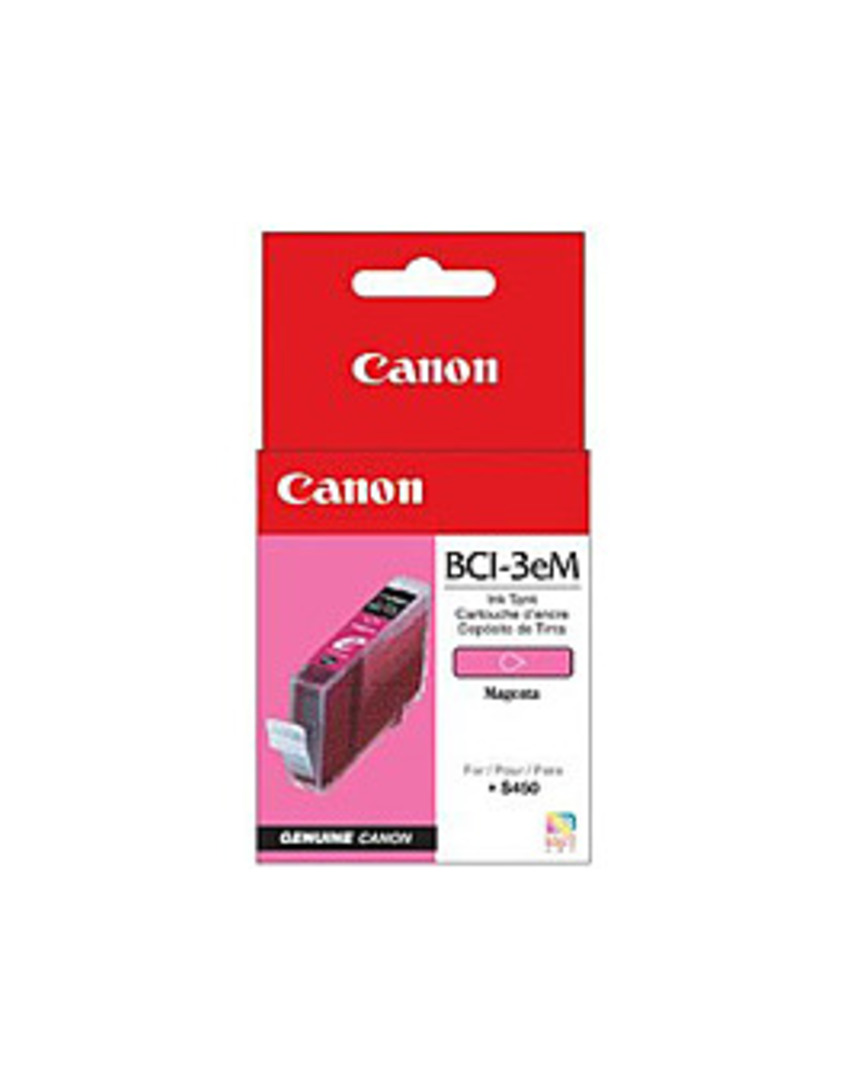 Canon 4481A003 BCI-3eM Inkjet Ink Tank - 340 Pages Yield - Magenta - 1 Pack