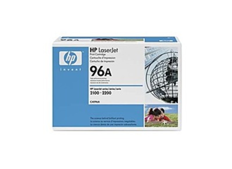 HP C4096A Toner Cartridge for LaserJet 2100 and 2200 Series Printers - Up to 5000 Pages Yield - Black