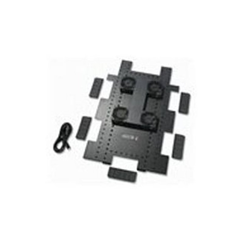 APC NetShelter ACF501 SX Roof Fan Tray - 120V AC - 50-60 Hz - Black