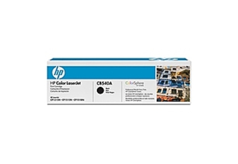 HP CB540A Toner Cartridge for CP1215, CP1515n, CM1312 LaserJet Multifunction Printers - Black