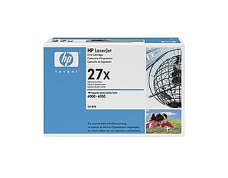 HP C4127X Toner Cartridge for 4000/4050 Series LaserJet printers - 10000 Pages - Black