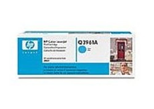 HP Q3961A Toner Cartridge for Color LaserJet 2550, 2840 Series Printers - 4000 Pages - Cyan