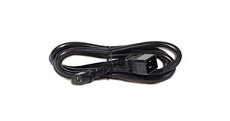 APC AP9879 6.5 Feet Power Cable - 1 x IEC 320-C13, 1 x IEC 60320 C20 - Black