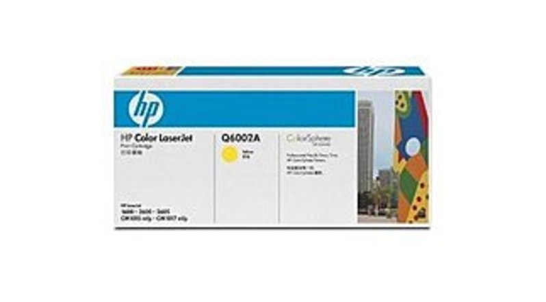 HP Q6002A Toner Cartridge - Yellow