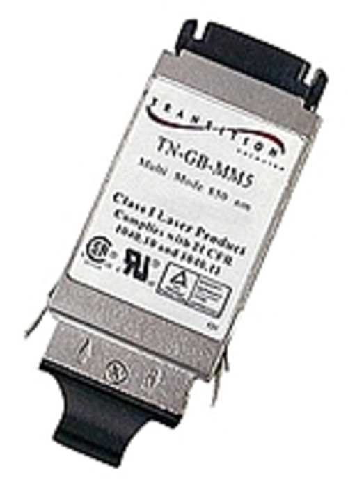 Transition TN-GB-SM5 GBIC Module - 1 x 1000Base-LX - Single-mode Fiber - 10 km