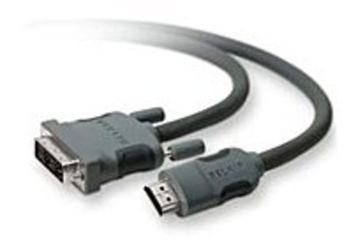 Belkin F2E8242B10 10 Feet Video Cable - 1 x 19 Pin HDMI Type A, Male/1 x 24 Pin Digital DVI, Male - Copper