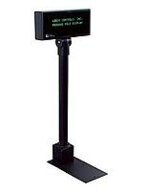 Logic Controls PD3900-BK Pole Display - 20 Columns x 2 Lines - 690 Nit - RS-232 Serial - Black